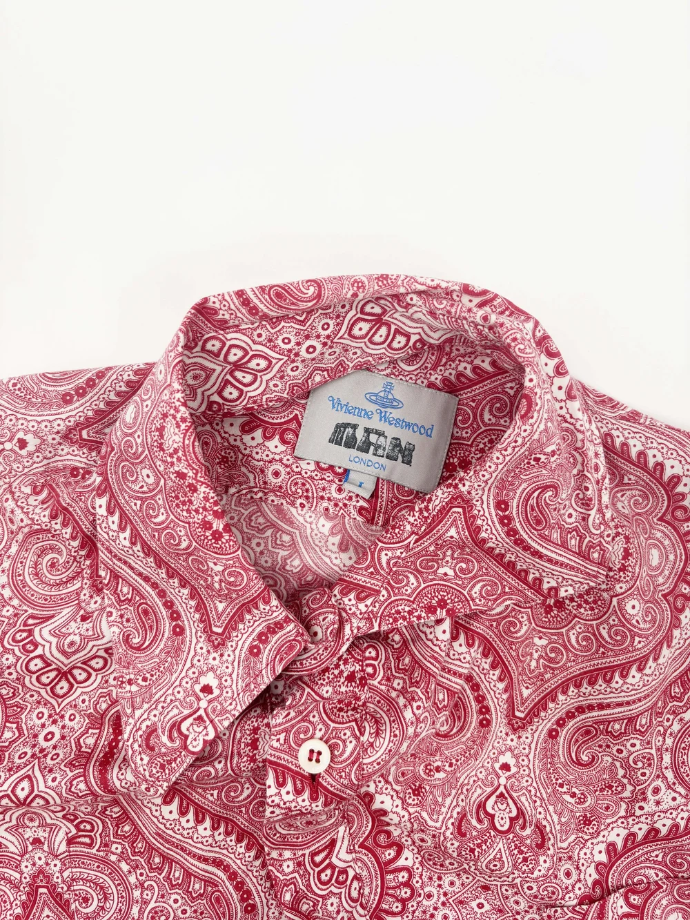 Vivienne Westwood MAN S/S 2009 twisted paisley shirt — JAMES VELORIA